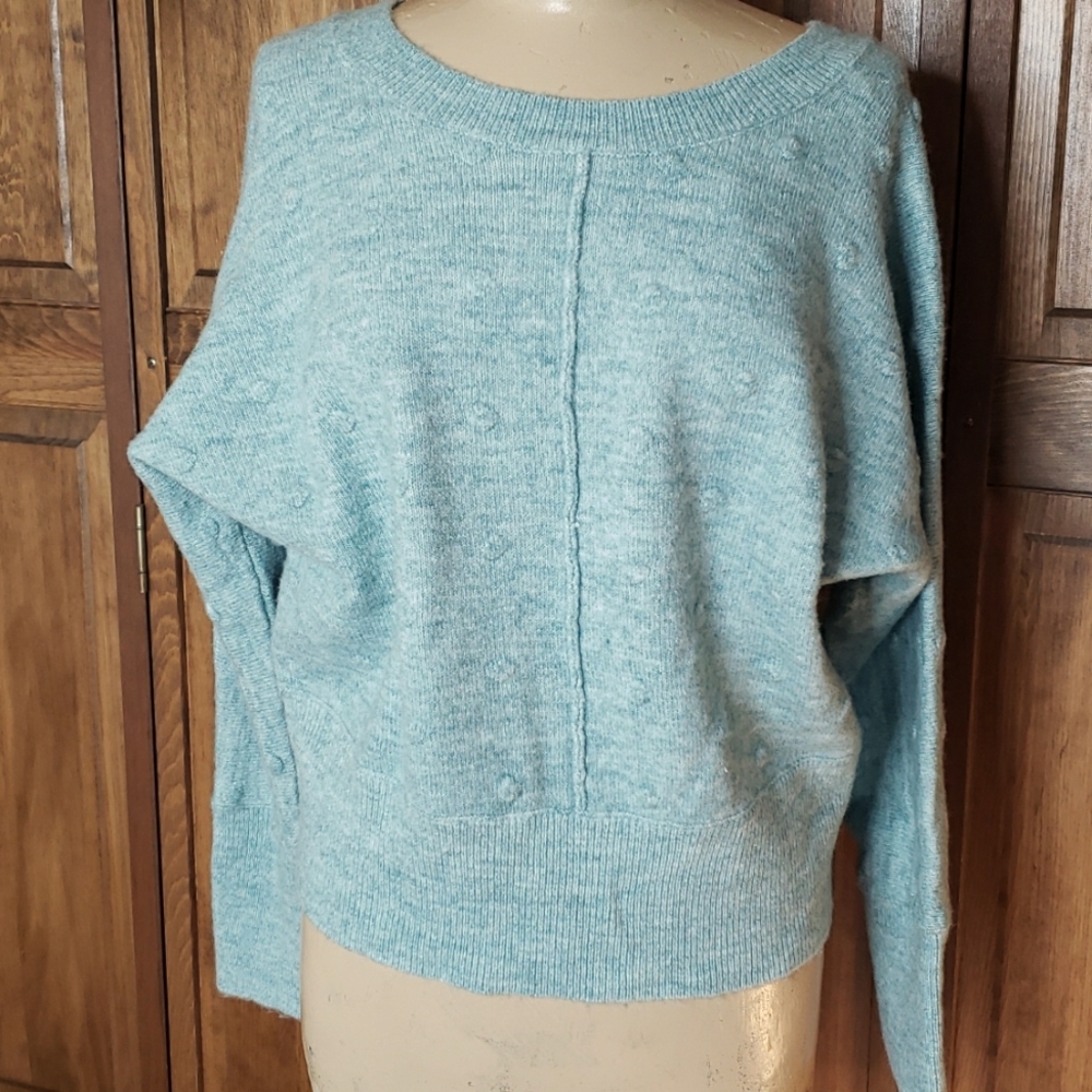 William Rast V Back Sweater Sz L